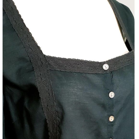 Lucky Brand Peasant Top - Picture 2 of 8